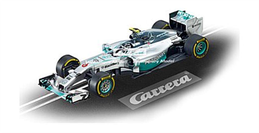 Carrera 1/32 27494 Mercedes-Benz F1 W05 Hybrid Nico Rosberg, No.6