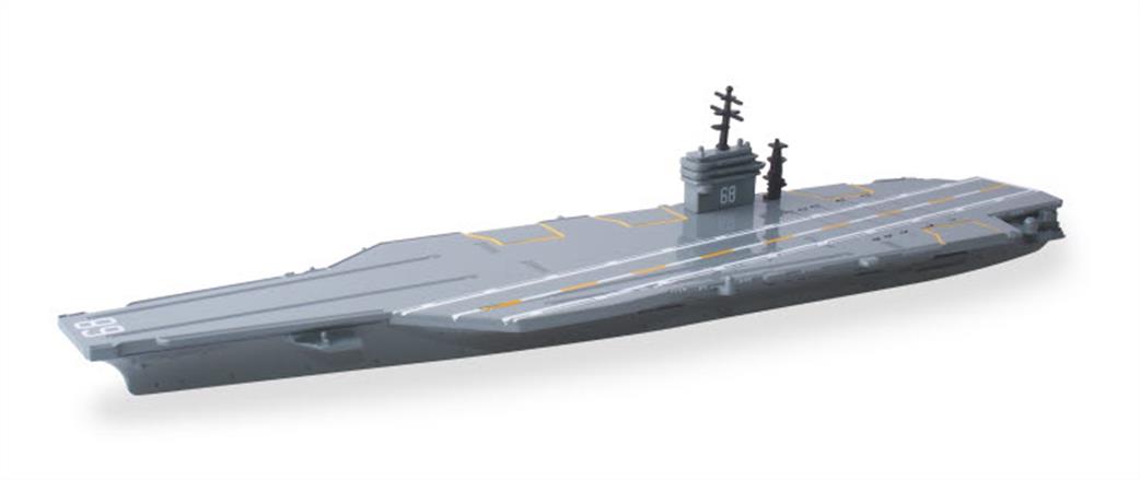Tri-ang Minic 1/1200 P800-68 USS Nimitz Class Aircraft Carrier Diecast Model