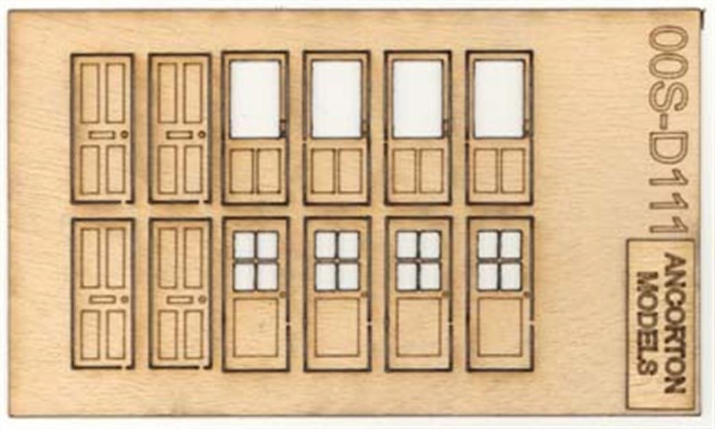 Ancorton Models OO OOS-D111 Domestic Exterior Doors Assortment