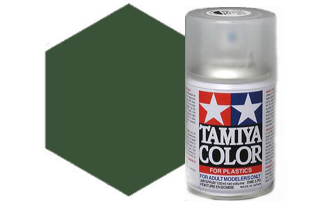 Tamiya  AS-24 AS24 Dark Green Luftwaffe Synthetic Lacquer Spray Paint 100ml