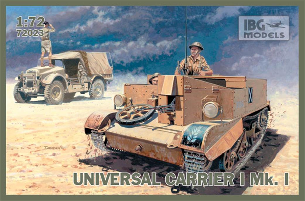 IBG Models 1/72 72023 Allied Universal Bren Gun Carrier 1 Mk1 Kit
