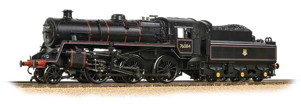 Bachmann 32-954A BR 76084 Standard Class 4MT 2-6-0 BR Lined Black Early Emblem OO