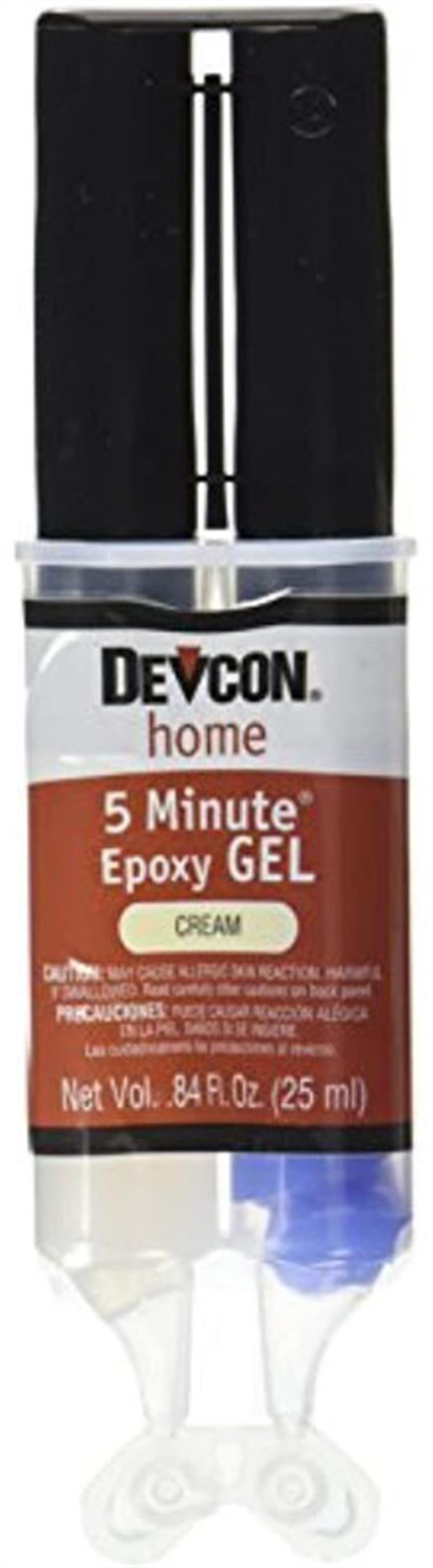 Devcon  21045 5 Minute Epoxy Gel 25ml Syringe Cream coloured