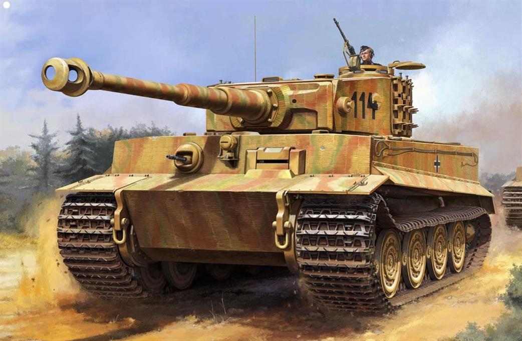 Trumpeter 1/16 00945 German Army PzKpfw VI Tiger I Ausf E SdKfz 181 (Late Prod) Heavy Tank Kit