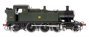 Lionheart Trains O Gauge LHT-S-4503 GWR 4557 Churchward Flat Top Tank Class 45xx 2-6-2 Small Prairie Tank GWR Green Shirtbutton MongramPlease select the 'click and collect' payment option from the payment screen, we will contact you to arrange payment when the models are released. 