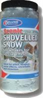 Snow material designed to quickly replicate packed, shovelled snow piles, including heaps from snow clearance work, thick drifts and snowmen!500ml canister.