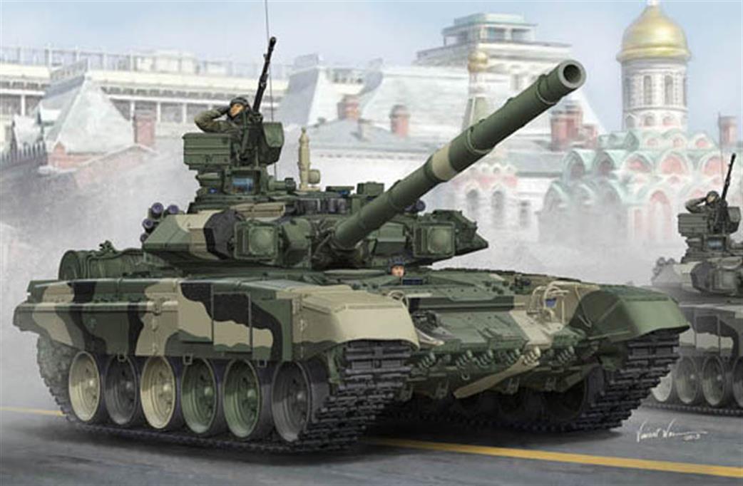 Trumpeter 1/35 05562 T-90A Welded Turret Modern Russia MBT Plastic Kit