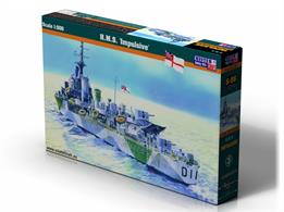 Mister Craft 1/500 HMS Impulsive British Destroyer Kit 002961Glue and paints are required