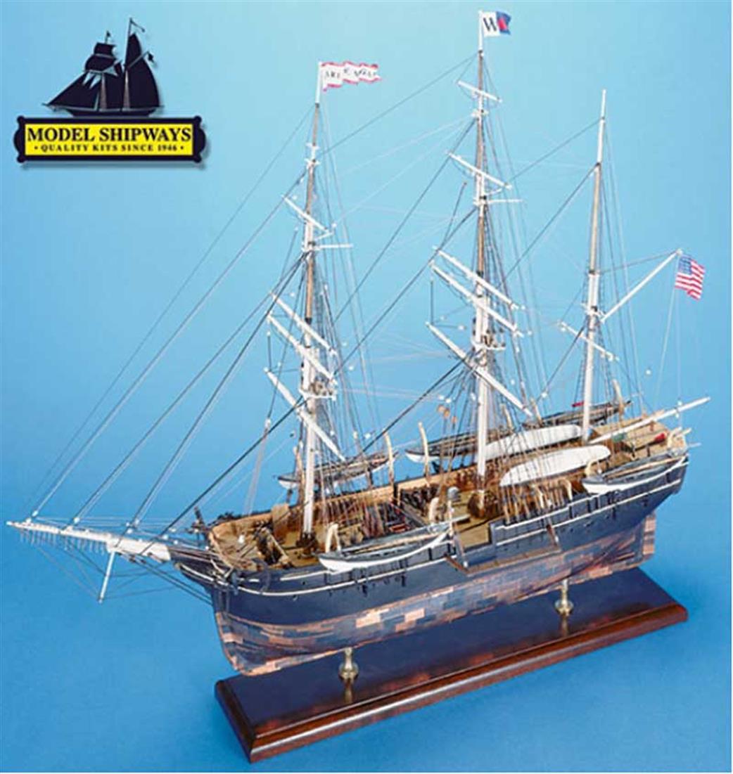 Model Shipways 1/64 MS2140 Charles W Morgan Whaling Bark Plank on Bulkhead Kit