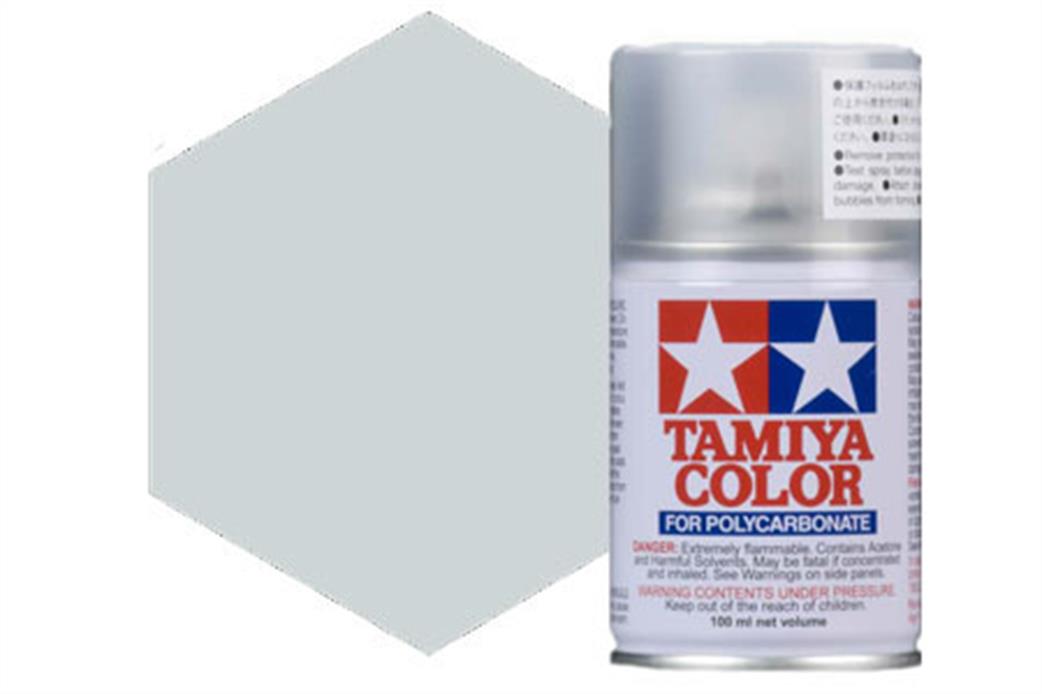 Tamiya  PS-48 PS48 Metallic Silver Anodised Aluminum Polycarbonate Spray Paint 100ml