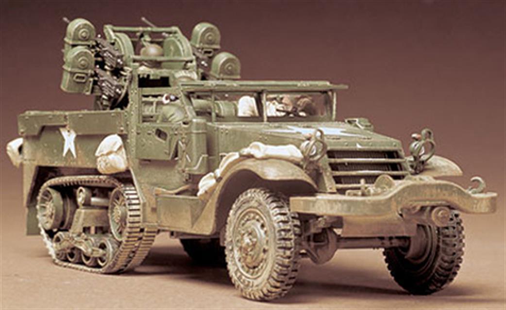 Tamiya 1/35 35081 US Multiple Gun Carriage M16 WW2 Kit