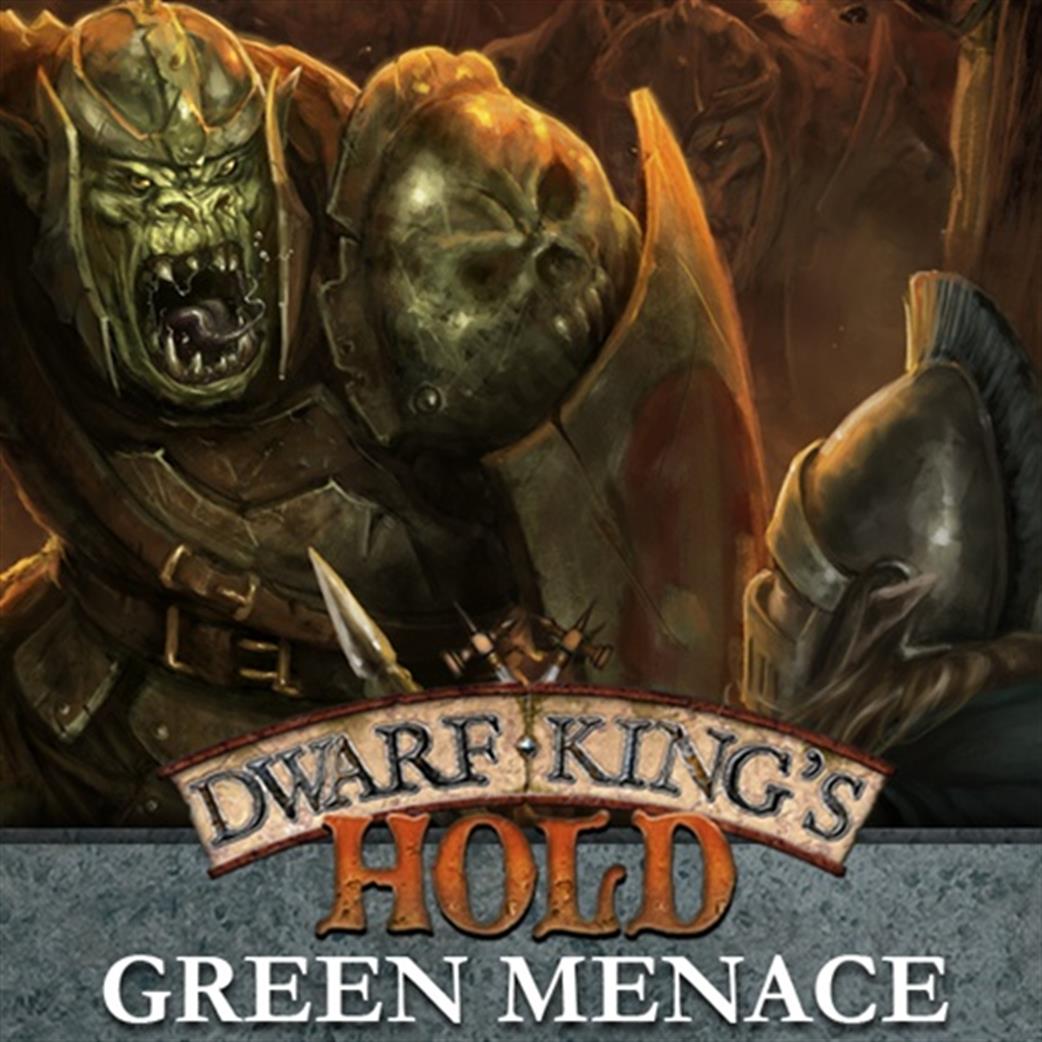 Mantic Games  MGDHM82-1 Dwarf Kings Hold 2 Green Menace Board Game