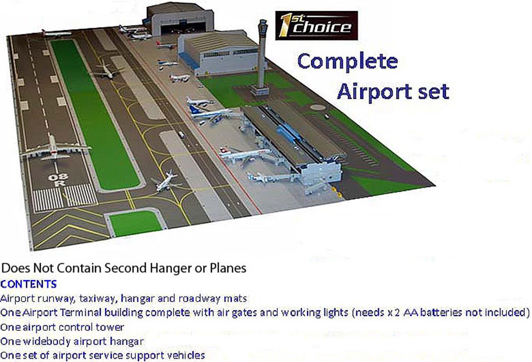 1st Choice  FC-AAL004 Complete Airport Set