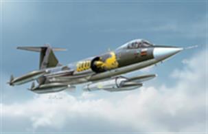 Italeri 1296 1/72 Scale Lockheed F-104 StarfighterDimensions - Length 231mmDecals and full instructions are included with the kit.