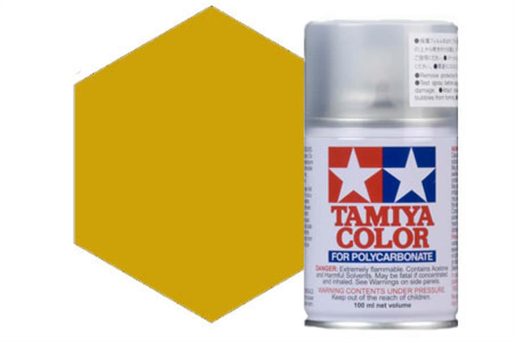 Tamiya  PS-13 PS13 Gold Polycarbonate Spray Paint 100ml