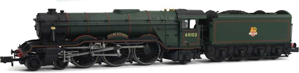 Dapol N 2S-011-008 BR 60103 Flying Scotsman ex-LNER Gresley Class A3 4-6-2 BR Lined Green Late Crest as Presevred