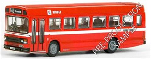 EFE brings you 14902 a 1/76th scale precciions die-0cast model of a Leyland National Mk2 Short 1 Door Ribble NBC Bus Model