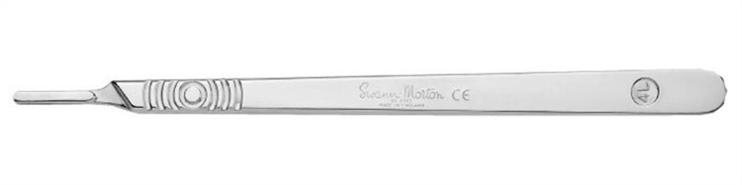 Swann Morton 4L Surgical Handle Scalpel No. 4 Long Slim Handle