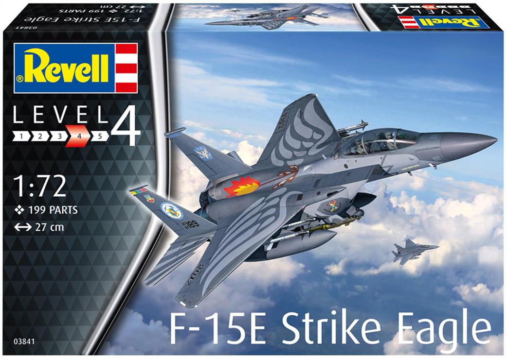 Revell 1/72 03841 F-15E Strike Eagle air superiority fighter Kit