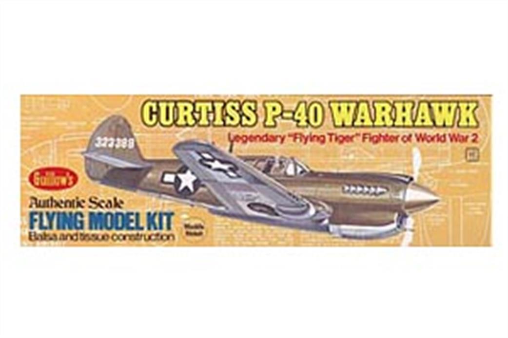 Guillows 1/16 501 Curtis P-40 Warhawk