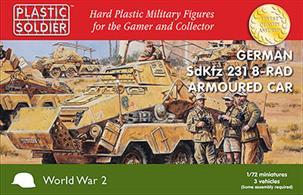 3 models in a box Each sprue also contains options to build 232 radio, 263 command and 233 Stummel versions and crew figures