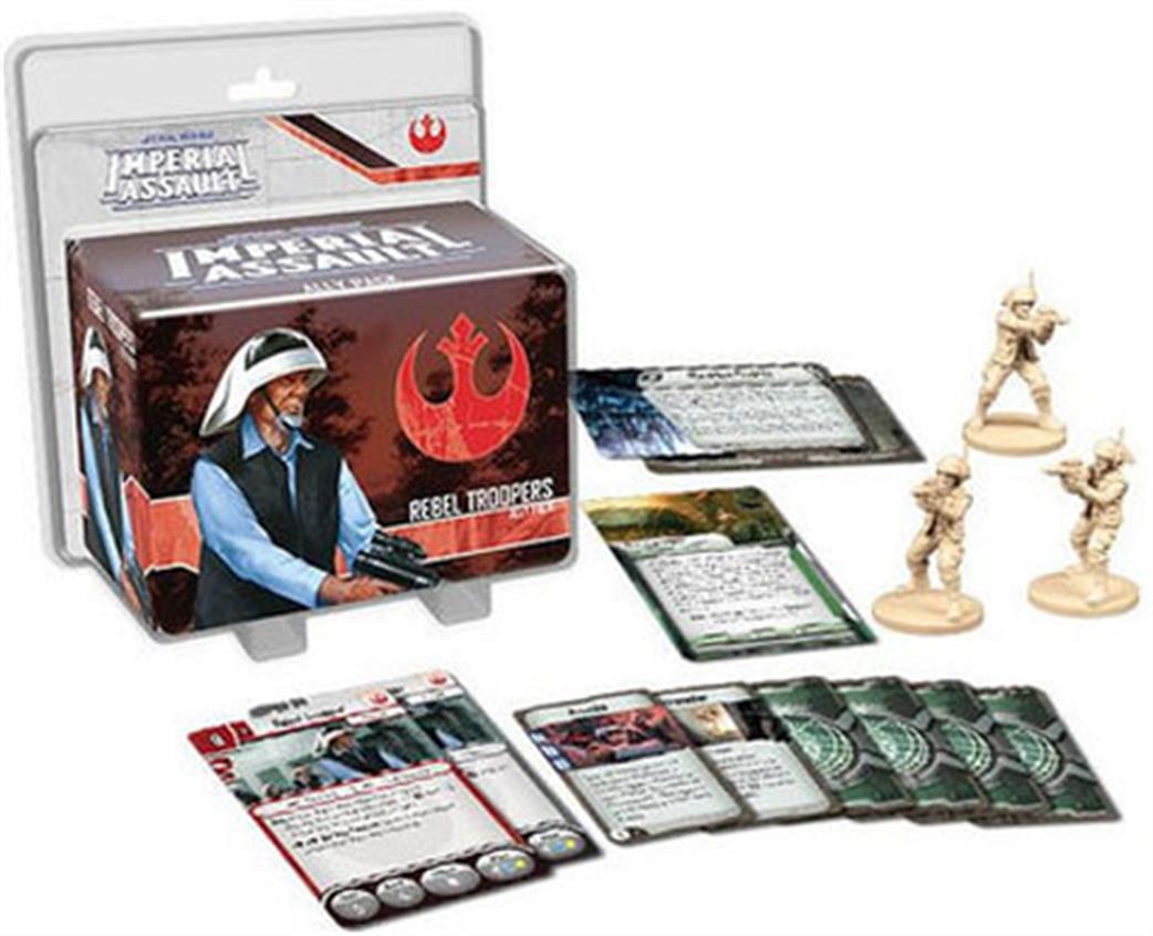 Fantasy Flight Games  SWI08 Rebel Troopers Ally Pack for Star Wars Imperial Assault