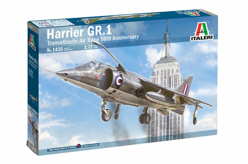 Italeri 1/72 1435 RAF Harrier GR.1 50 Year Air Race