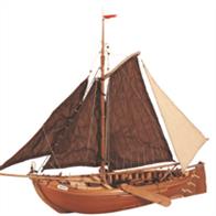 The Botter of the island of Marken is a typical Dutch ship that sailed for several centuries in the former Zuiderzee, now called IJsselmeer.  The kit includes laser cut frames for keel &amp; bulkheads, and exotic wood strip for hull planking. Also included is the wooden deck planking, masts and spars,Â metal and wooden fittings, and cloth for the sails. The instruction booklet is very detailed, taking you through every step of construction.Scale 1:60, Length: 475mm. Skill Level 2