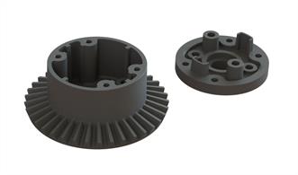 This high-quality Diff Case 37T Main Gear set provides replacement parts for your kit supplied items.