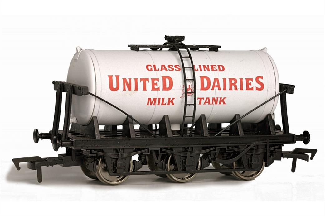 Dapol OO 4F-031-019 United Dairies 6-Wheel Milk Tank Wagon