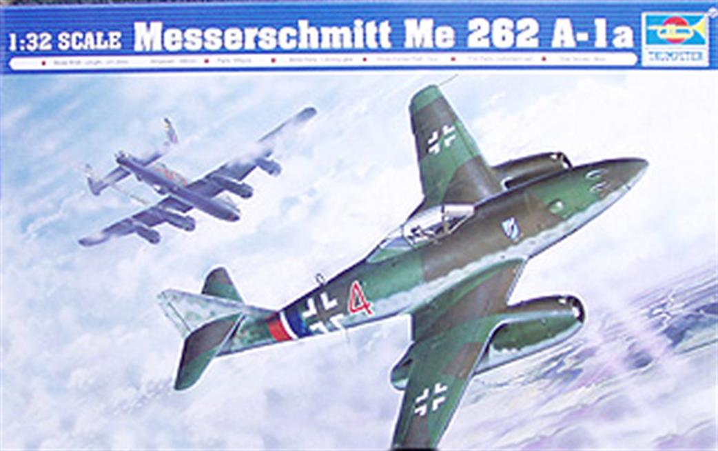 Trumpeter 1/32 02235 German Me 262 A-1a Jet Fighter WW2