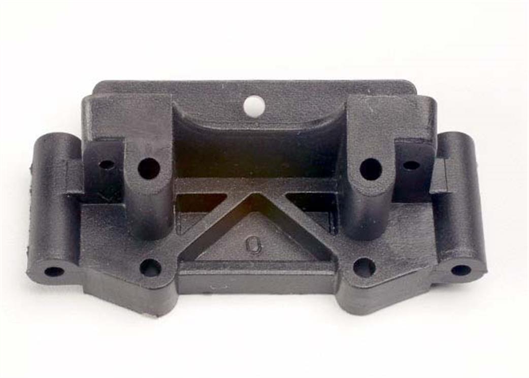 Traxxas  2530 Front Bulkhead Black for Rustler