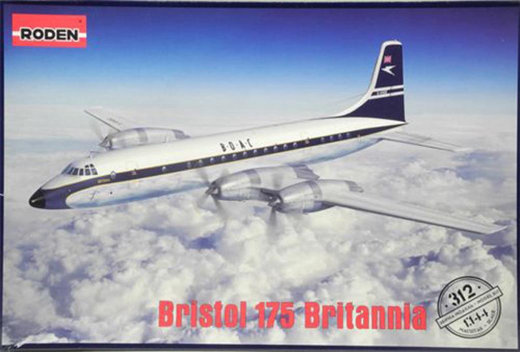 Roden 312 Bristol 175 Britannia Kit 1/144