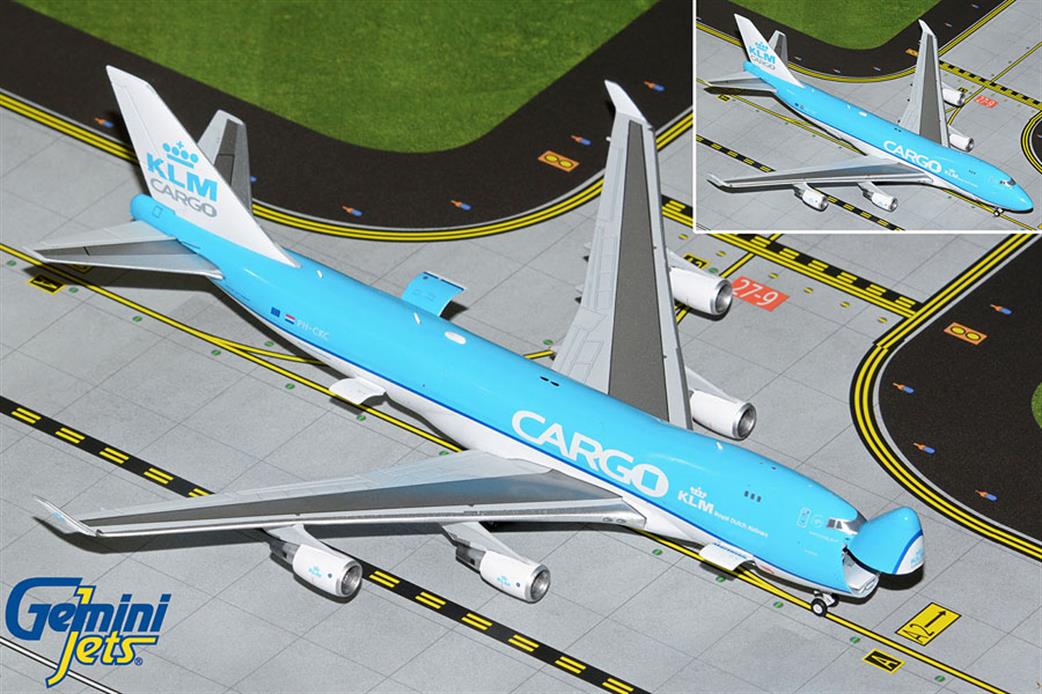 Gemini Jets 1/400 GJKLM2077 KLM Cargo  Martinair Boeing B747-400ERF PH-CKC Interactive