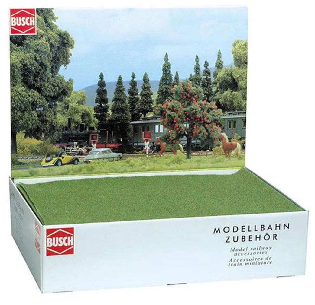Busch  7291 One Mini Grass Mats 390mm x 265mm from Assortment