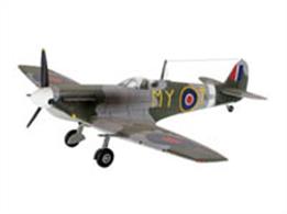 Revell 1/72 British Supermarine Spitfire MK 5 Fighter Aircraft Kit 04164Length 127mm Number of Parts  Wingspan 140mmGlue and paints are required