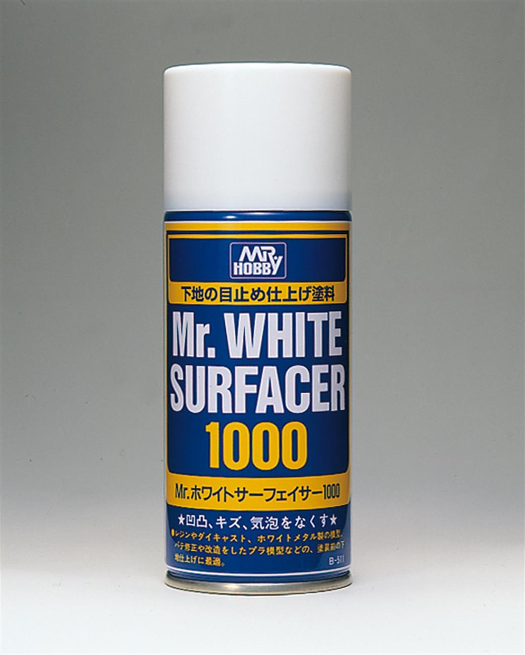 Gunze Sangyo  B-511 Mr White Surfacer 1000 170ml Aerosol
