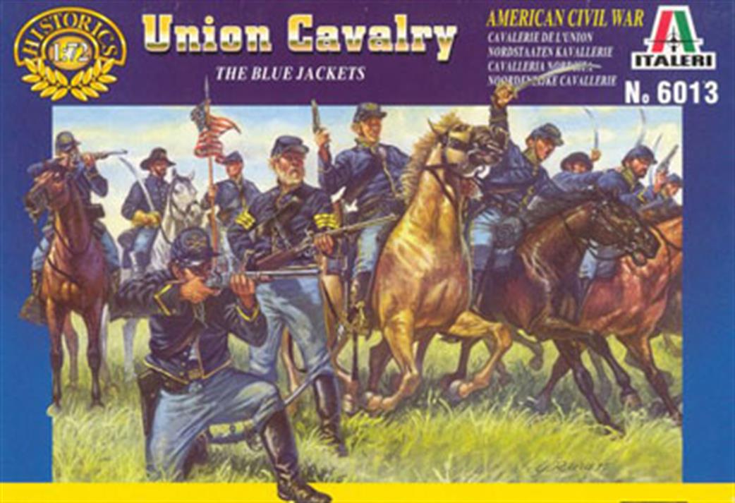 Italeri 1/72 6013 Union Cavalry Plastic Figures