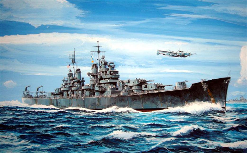 Trumpeter 05724 USS Baltimore CA-68 1943 1/700
