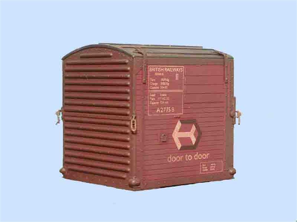 Slaters Plastikard O Gauge 7068A Type A Container for Conflat