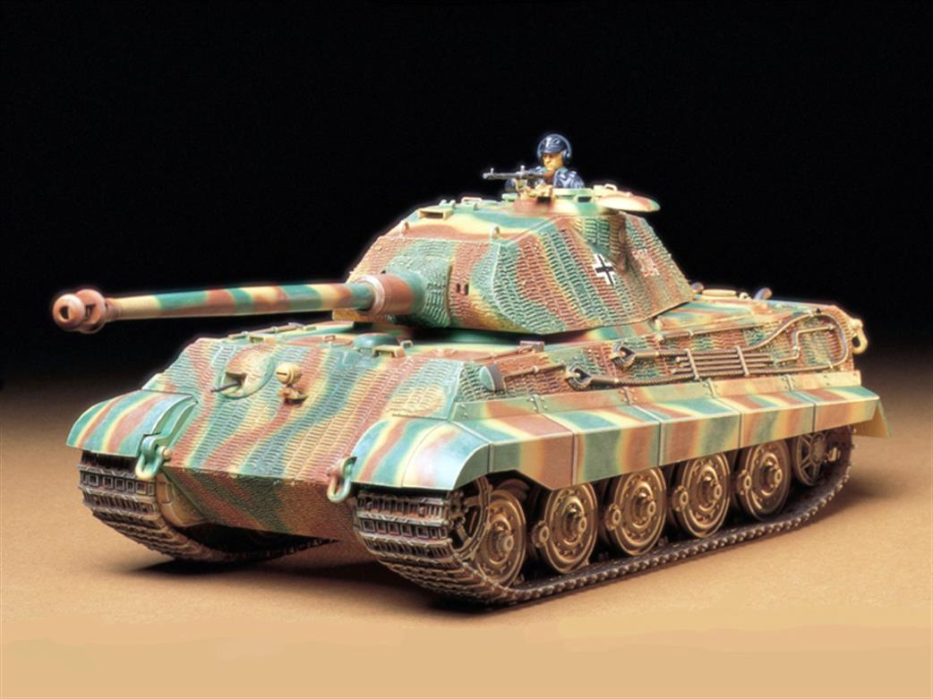 Tamiya 1/35 35169 German King Tiger Tank Porsche Turret WW2