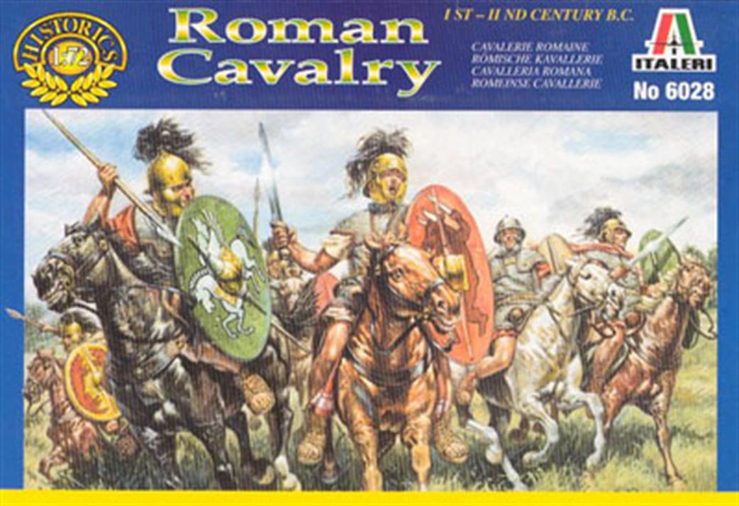 Italeri 1/72 6028 Roman Cavalry Plastic Figures