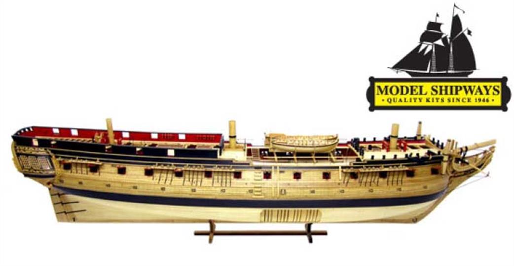 Model Shipways 1/64 MS2262 US Frigate Confederacy (1778) Plank on Bulkhead Kit
