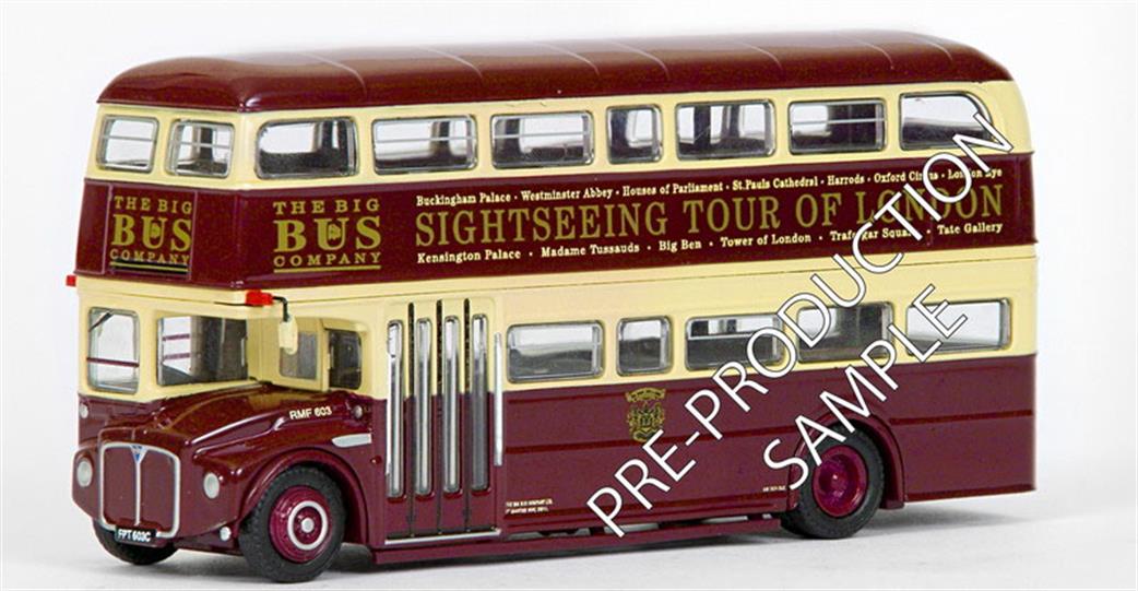 EFE 1/76 32104 Big Bus Company RMF Routemaster Bus