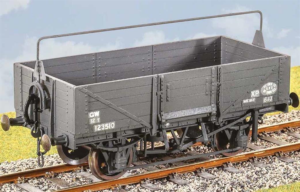 Parkside Kits O Gauge PS27 GWR 12T Open Goods Wagon Diag O32/33 10ft wb
