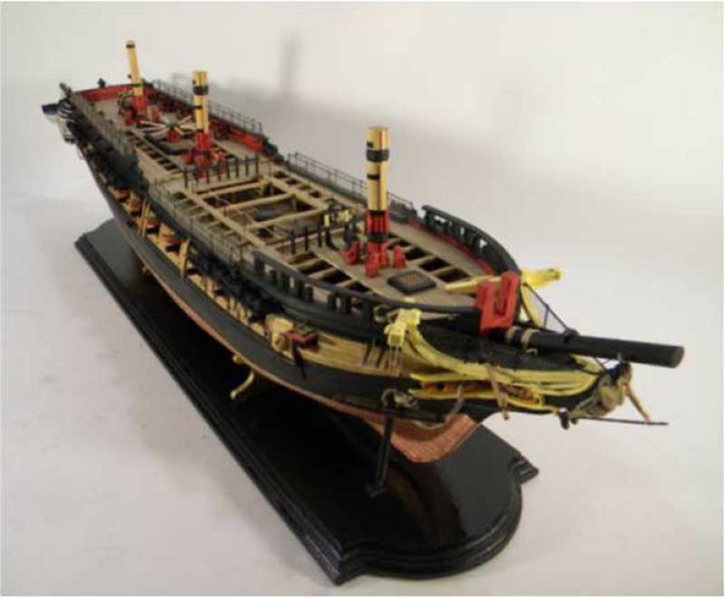 Model Shipways 1/76 MS2041 USS Essex Frigate (1799) Plank on Bulkhead Kit