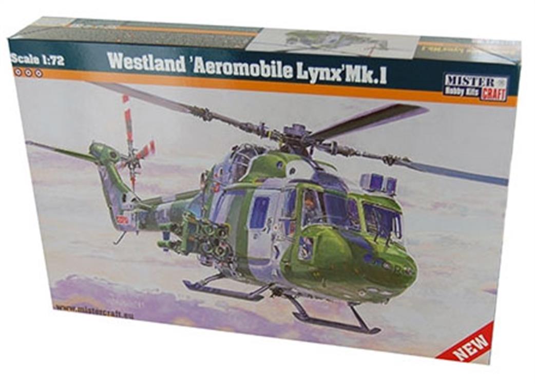 MisterCraft  040011 Westland Lynx Mk1 Helicopter Kit
