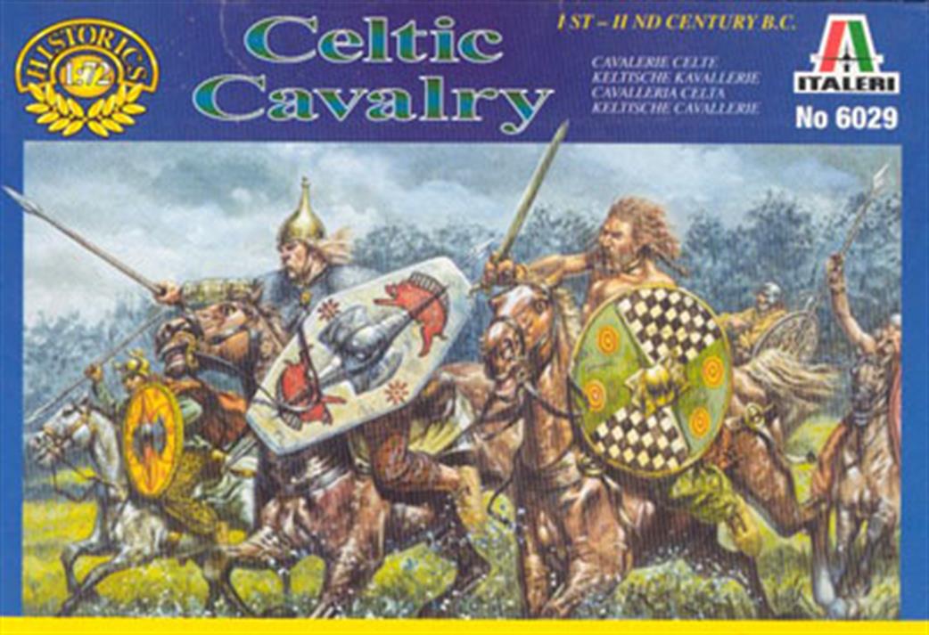 Italeri 6029 Celtic Cavalry Plastic Figures 1/72