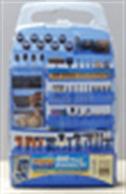 Great value pack of rotary tools and accessories for your miniature power drill. Supplied in a handy carry case holding a wide range of cutting, grinding and polishing tools, stones and disks, plus drills, wire brush wheels and engraving tools. An ideal boxed kit to ensure you'll have something for suitable for almost any cutting, grinding and polishing job.
