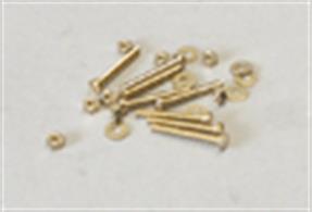 Pack of 8 12BA cheesehead bolts with nuts.